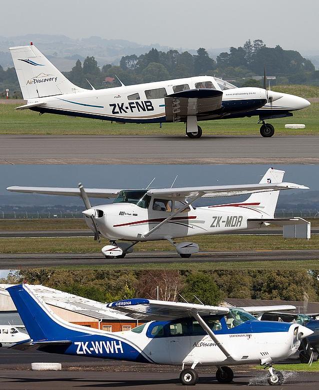 Our Piper Seneca, Cessna 172 & Cessna 206